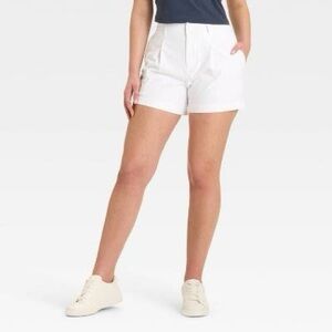 NWT All In Motion - Women’s Woven 4in High Waist Golf Shorts Medium